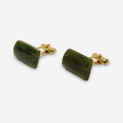 Vintage jade cufflinks