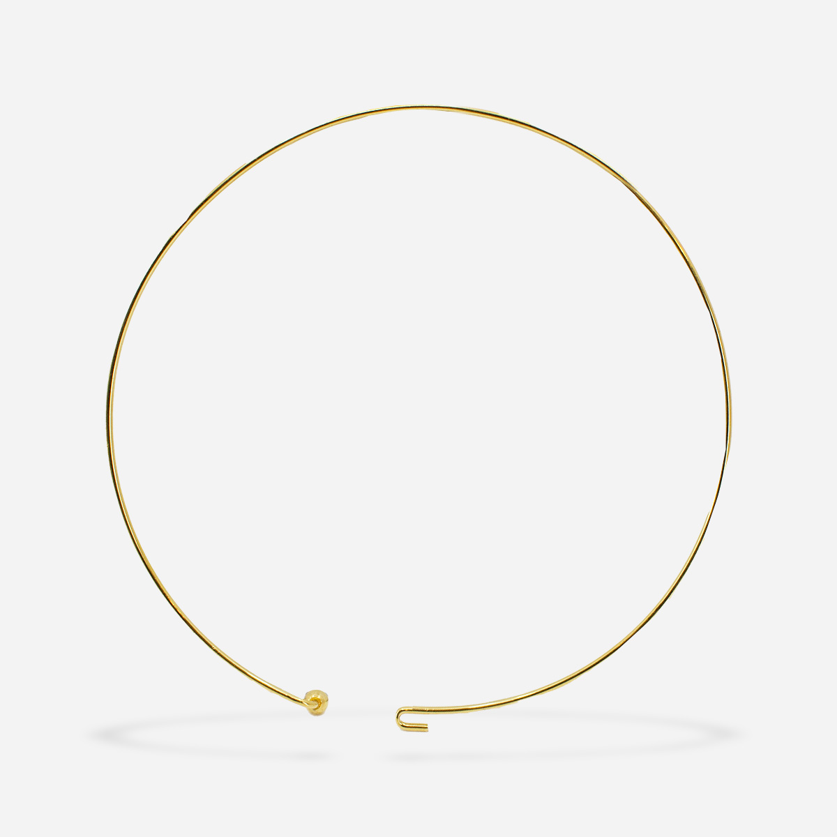 gold necklace ring