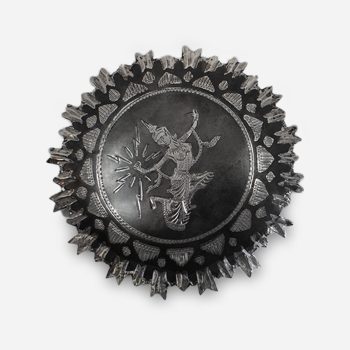 vintage siam silver brooch
