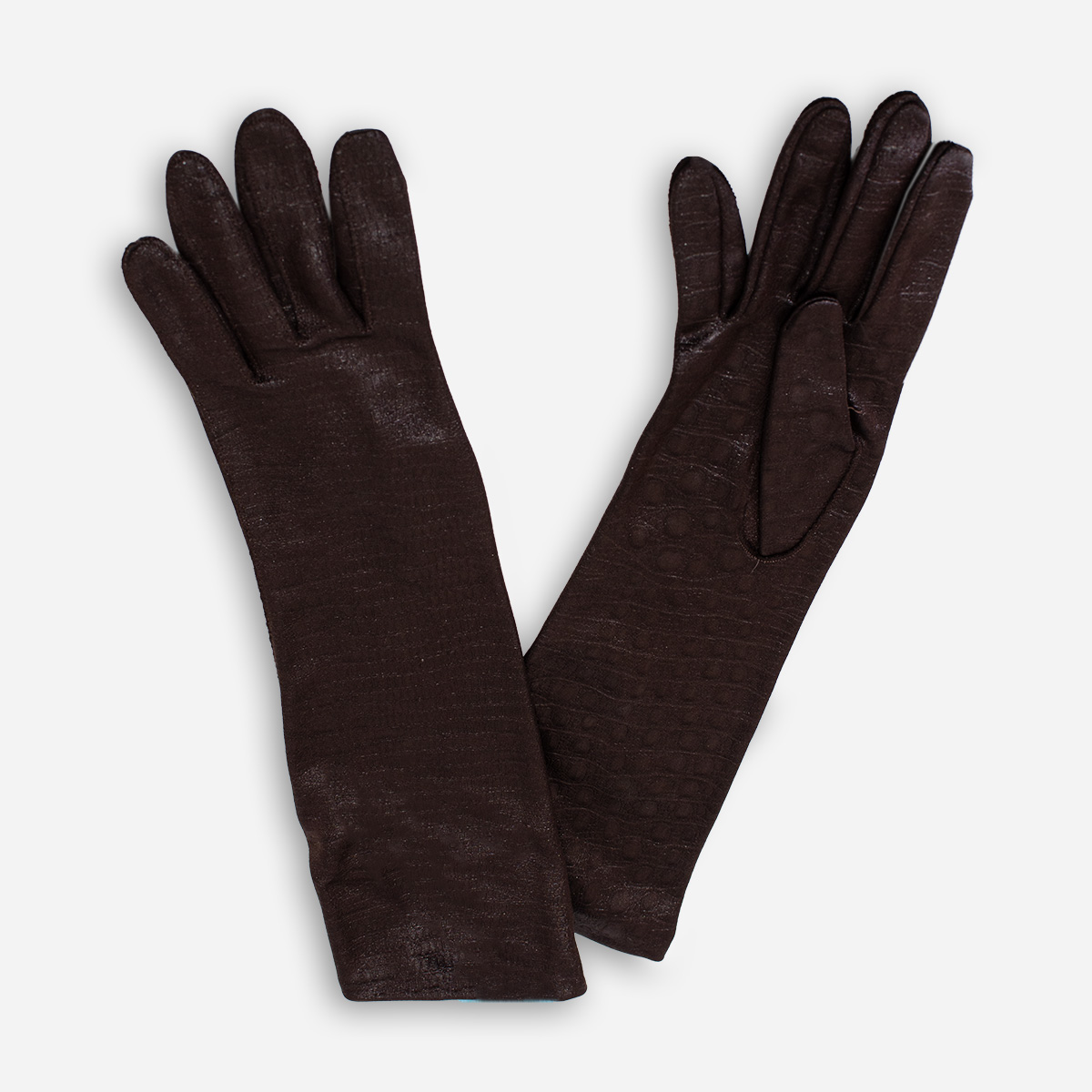 vintage brown hansen gloves