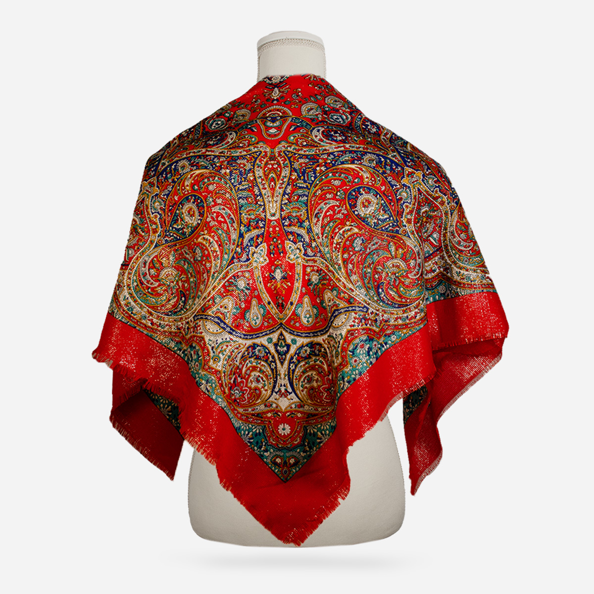 vintage paisley shawl