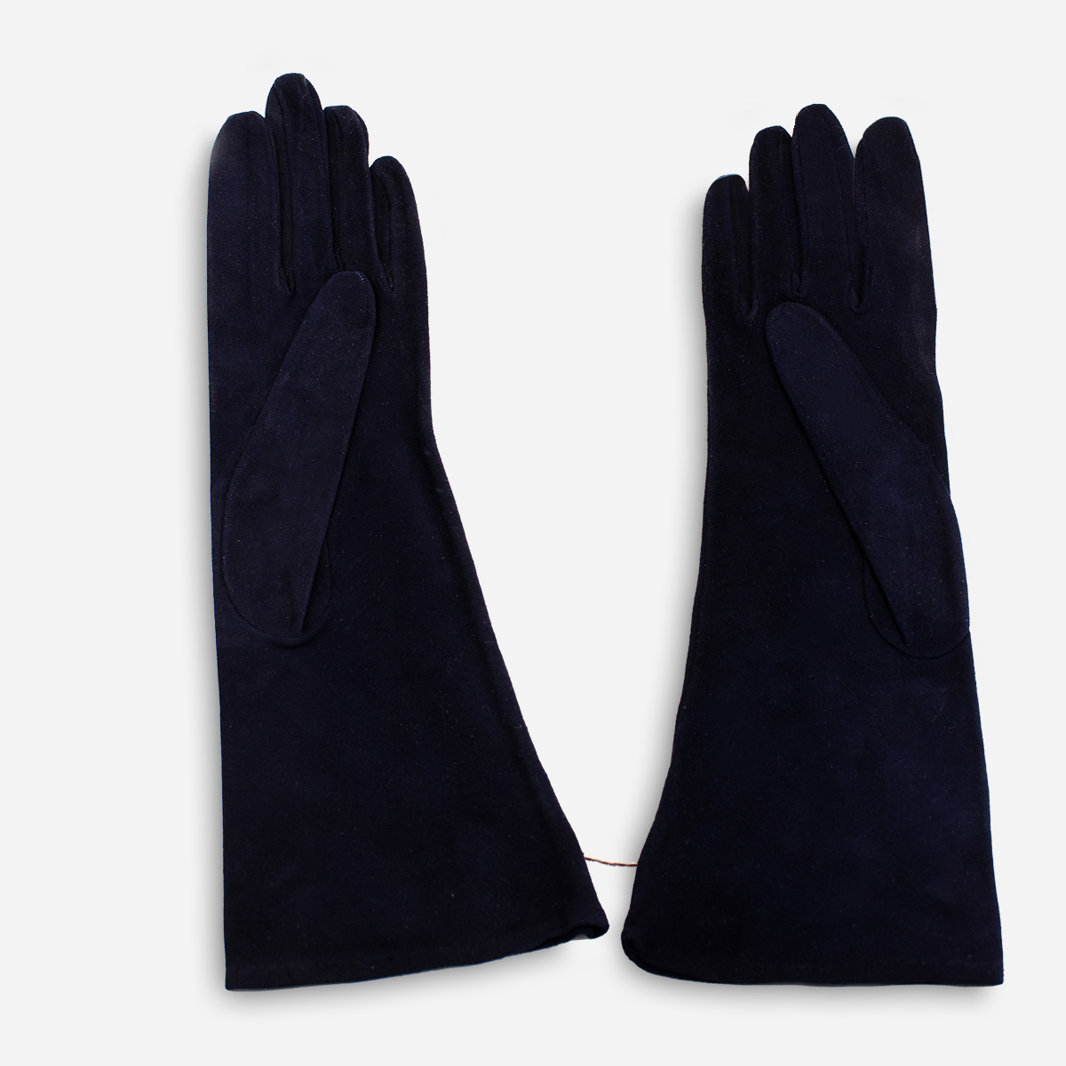 womens vintage suede gloves