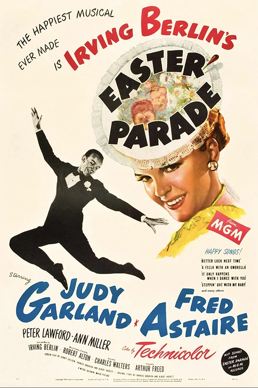 Judy Garland, Fred Astaire Easter Parade Poster