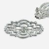 vintage brooch c clasp coro jewelry hallmark