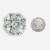 vintage crystal dome brooch