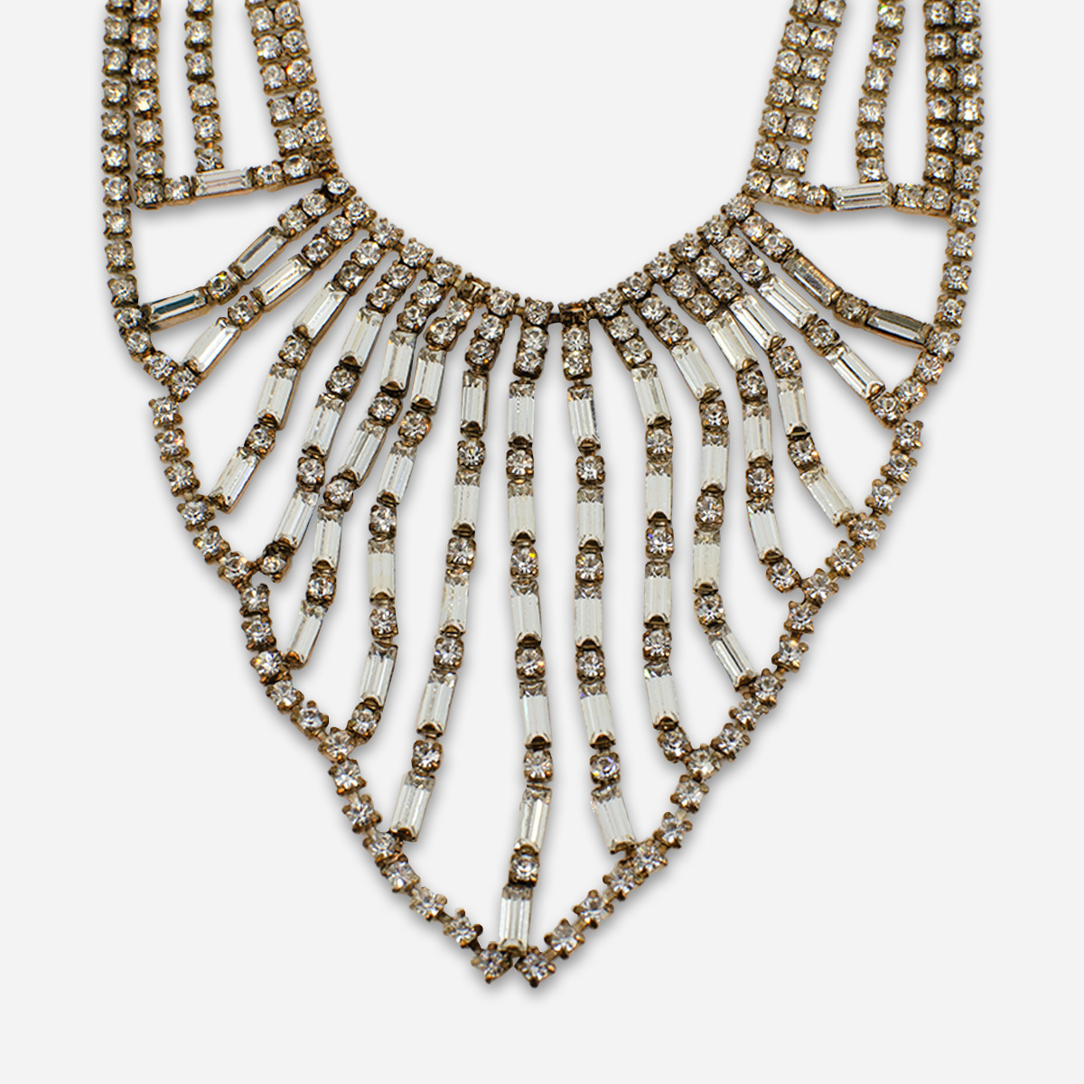 1950s Kramer bib necklace