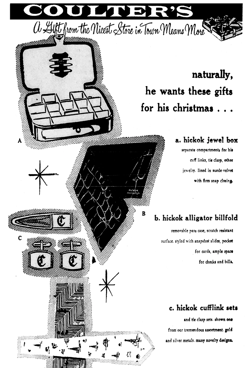 Hickok ad 1956