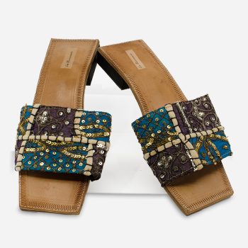 La Masionette leather sandals