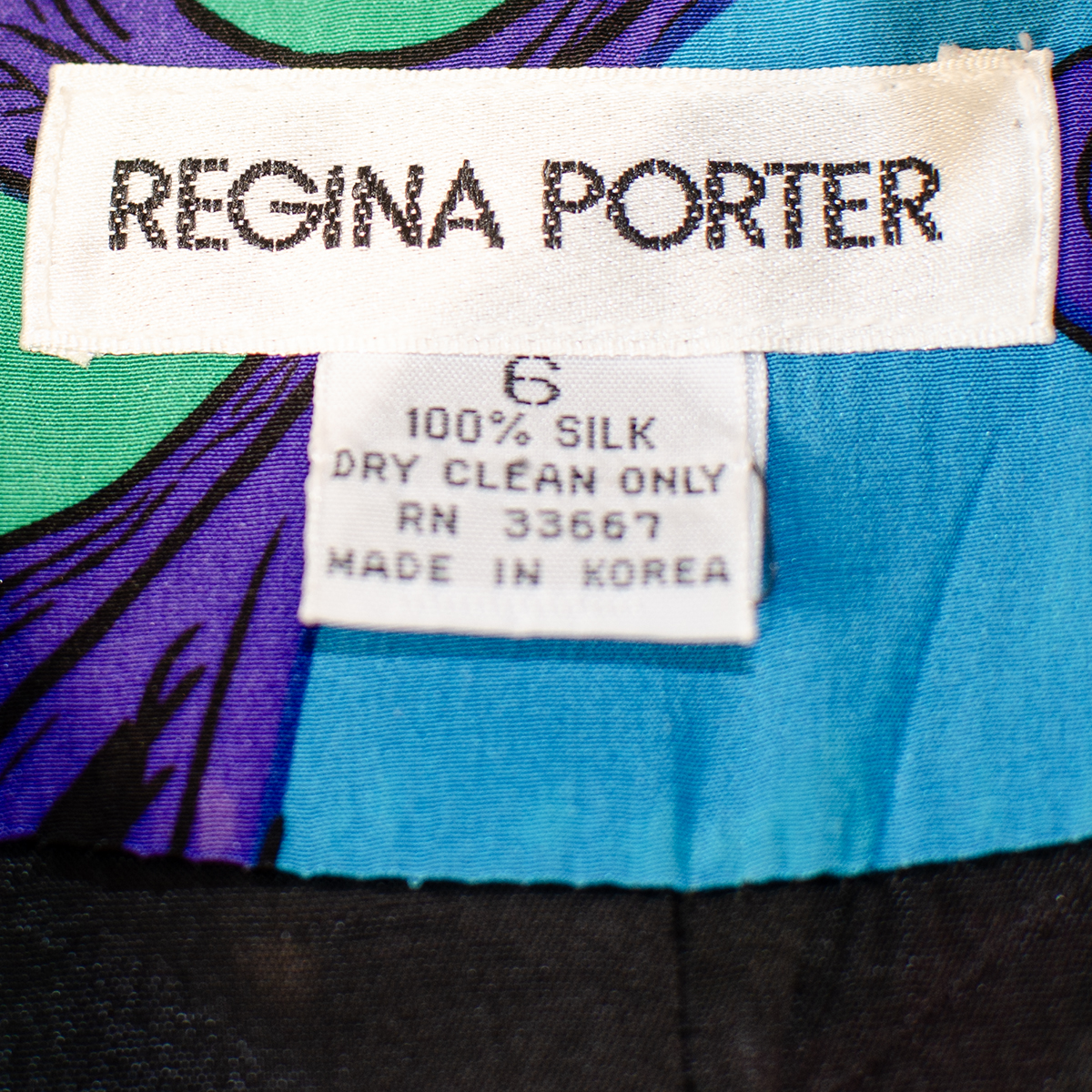 Regina Porter clothing label