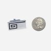 vintage Rectangle cufflinks vintage 1960s Rectangle cufflinks
