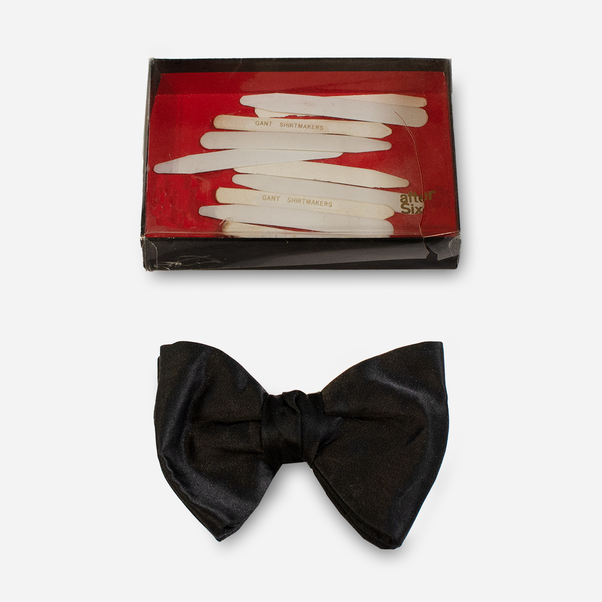 vintage bow tie and collar stays