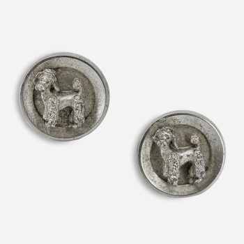 vintage poodle cufflinks