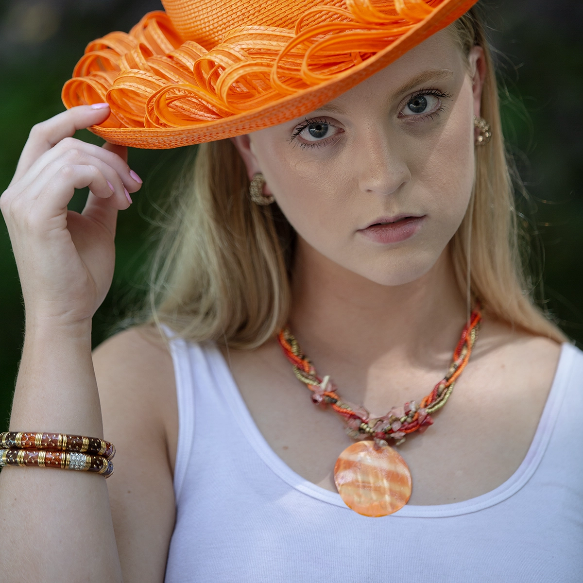 Vintage Candies beaded summer necklace