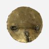 Vintage Israel brass pendant brooch made in Israel brooch, pendant
