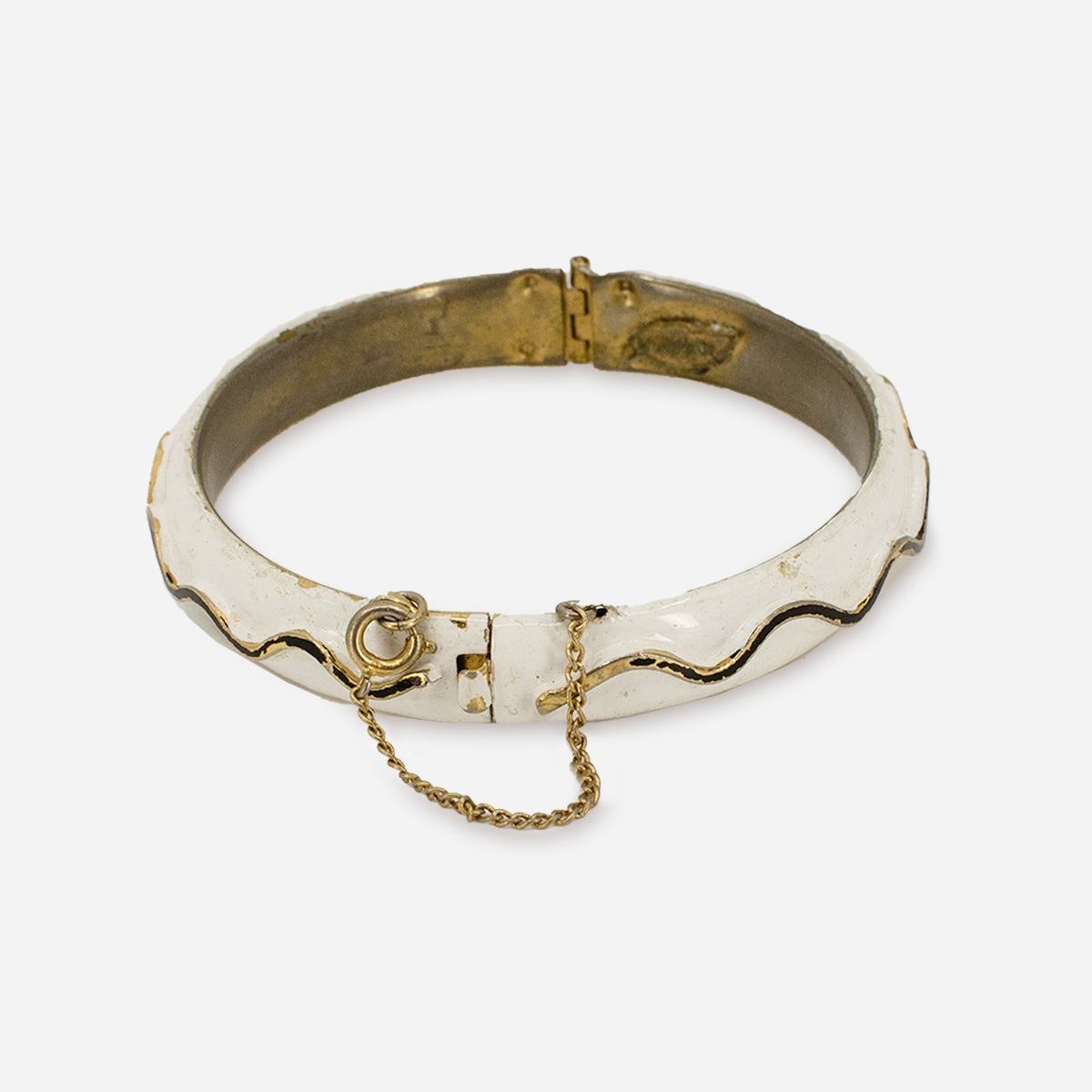 1960s gold bangle bracelet