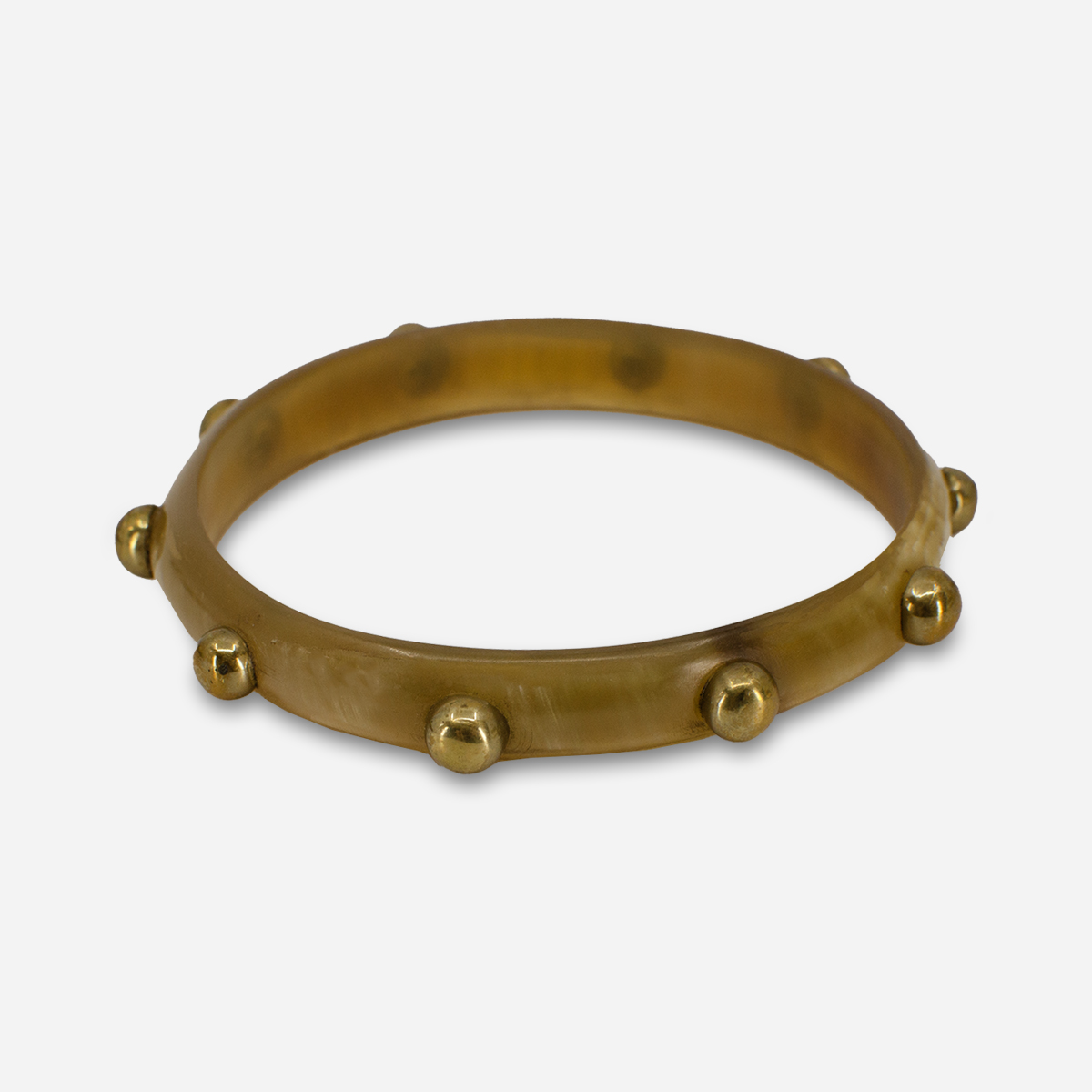 narrow, thin Studded bracelet