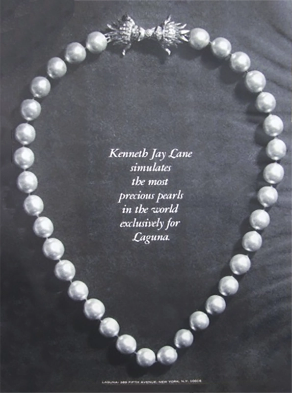 1969 Kenneth Jay Lane - laguna pearls ad