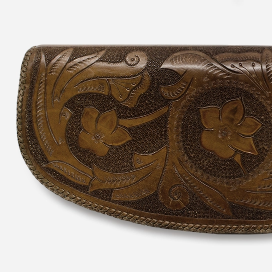 tooled leather