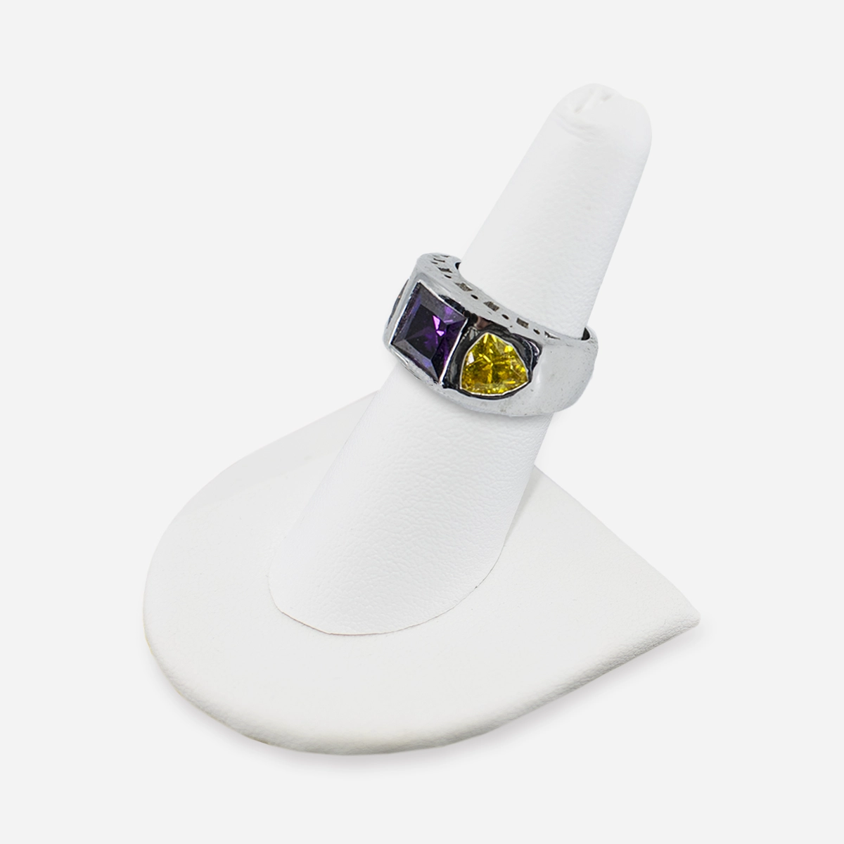 Multicolor crystal ring size 5.5