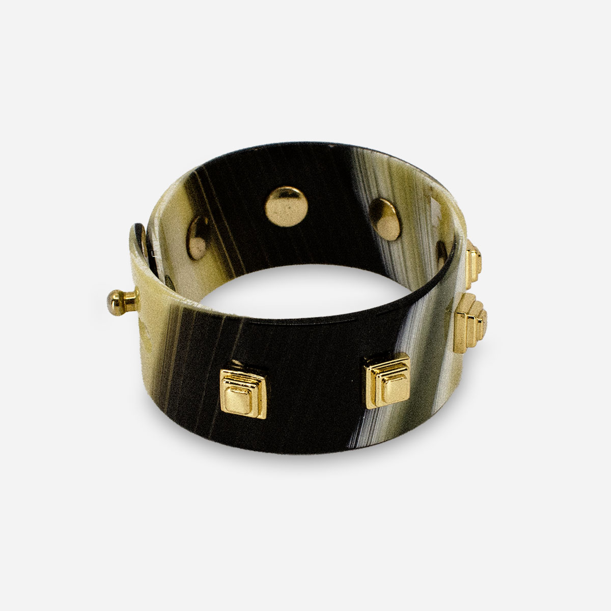 Vintage gold stud bracelet