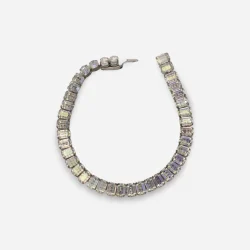 Weiss rhinestone tennis bracelet