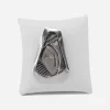 modernist silver brooch
