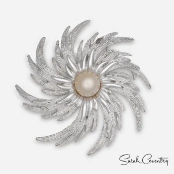 signed Sarah Coventry brooch