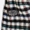 Arylic plaid scarf label Arylic plaid scarf label