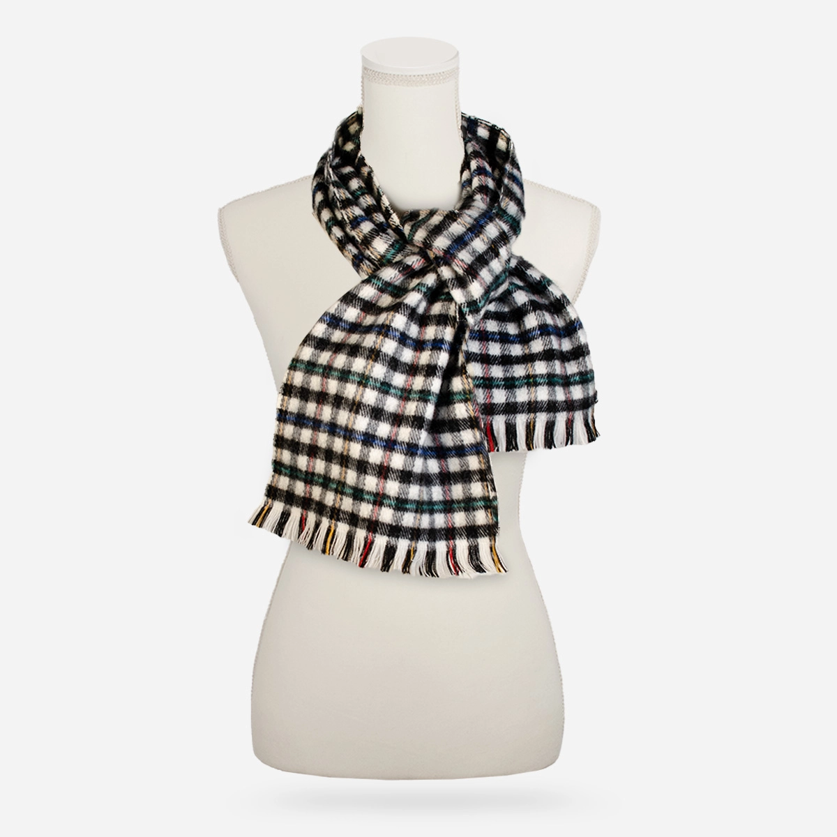 Vintage winter mufler scarf