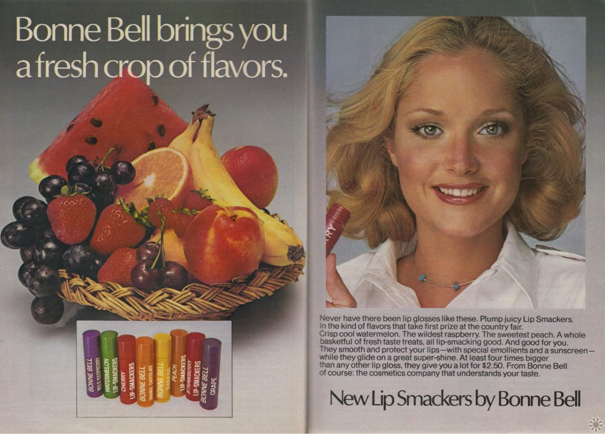 Bonnie Bell Lip smackers ad