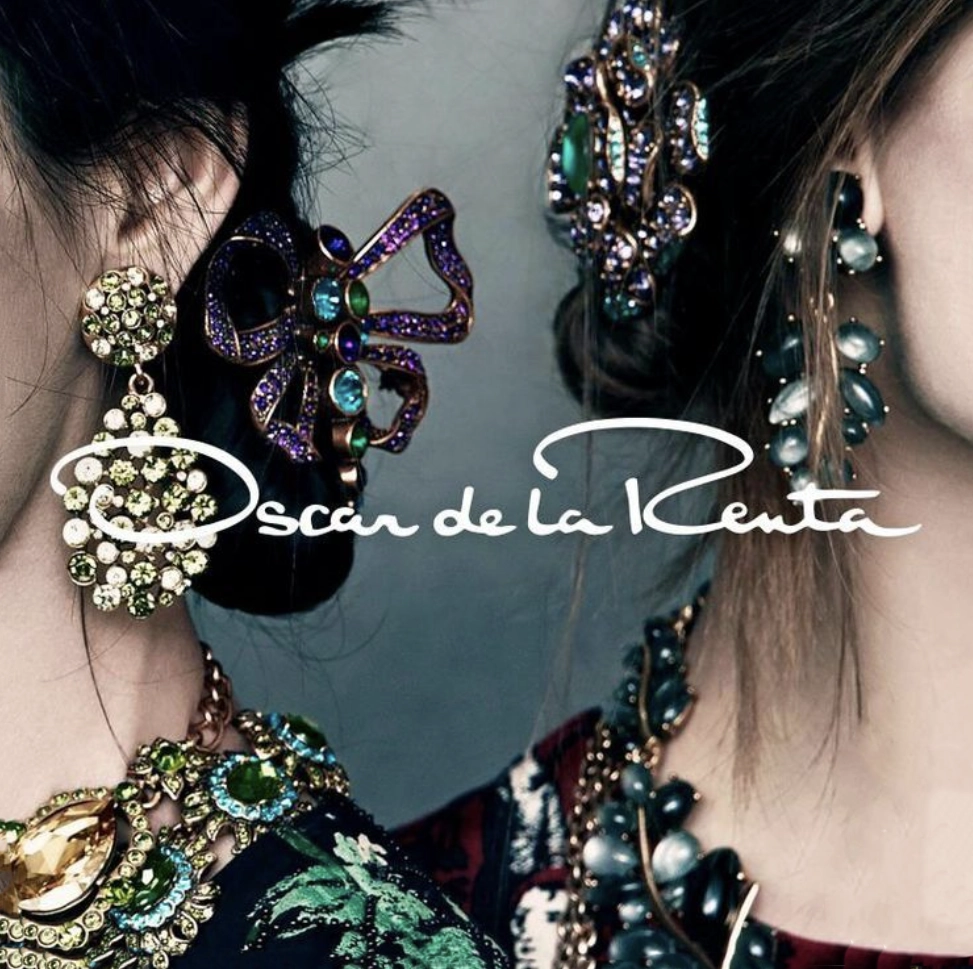 Oscar de la renta jewelry ad