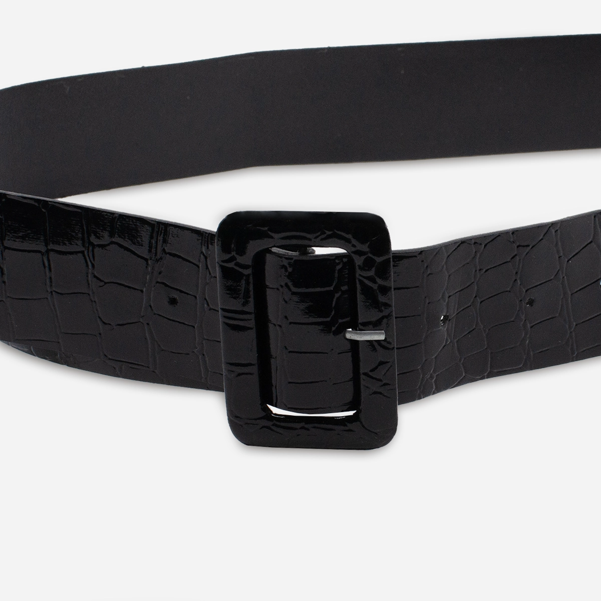 Vintage 80s black belt