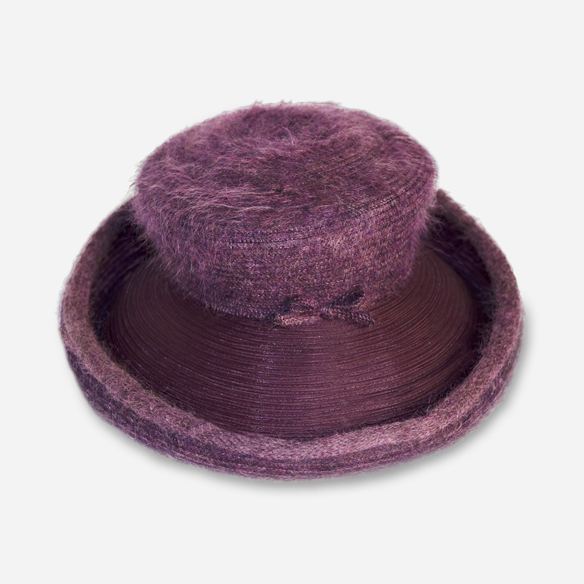 vintage Gabriela Ligenza Purple Hat