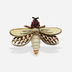 vintage figural insect pin