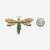 vintage green dragonfly brooch vintage green dragonfly brooch