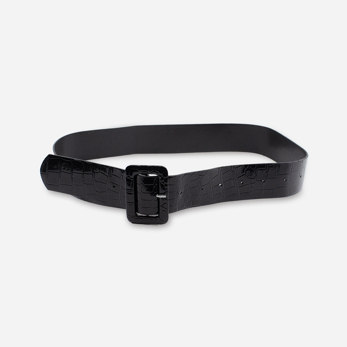 vintage wide black belt