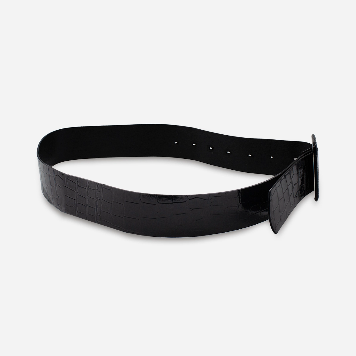 womens vintage black belt