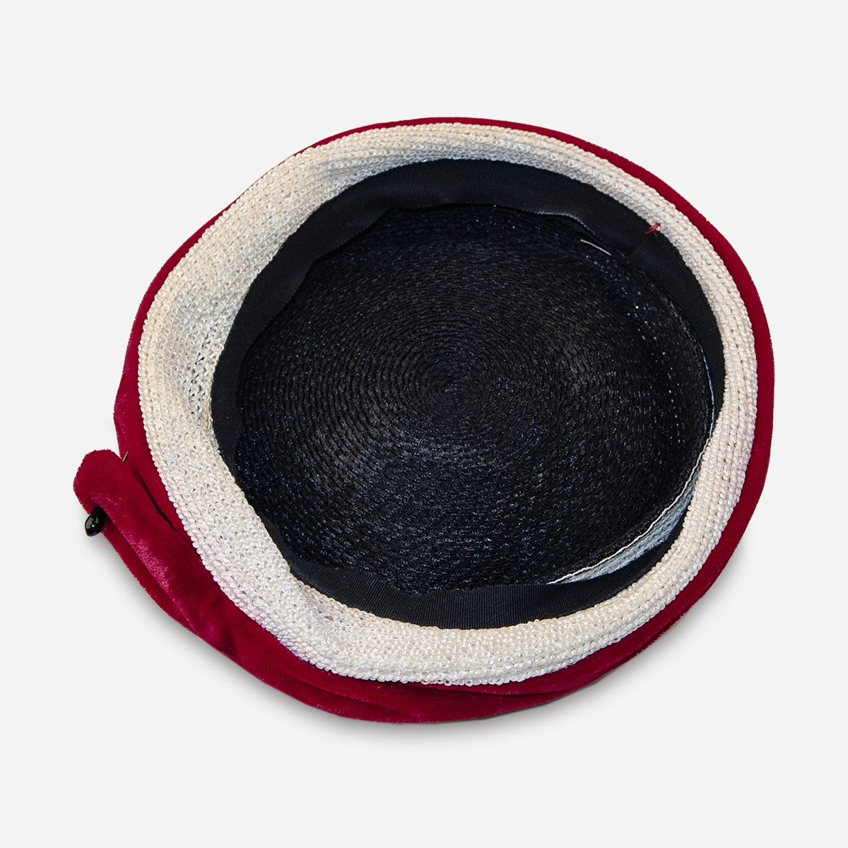 1950s straw hat
