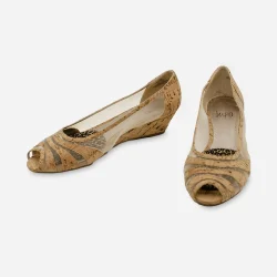 Vintage cork wedges