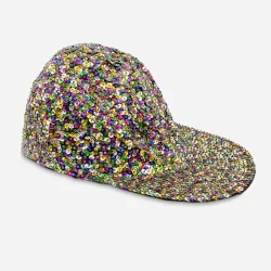 vintage 1970s sequin cap
