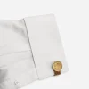1960s Gold mesh cufflinks 1960s Gold mesh cufflinks