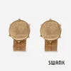 Swank Palm tree cufflinks Swank Palm tree cufflinks