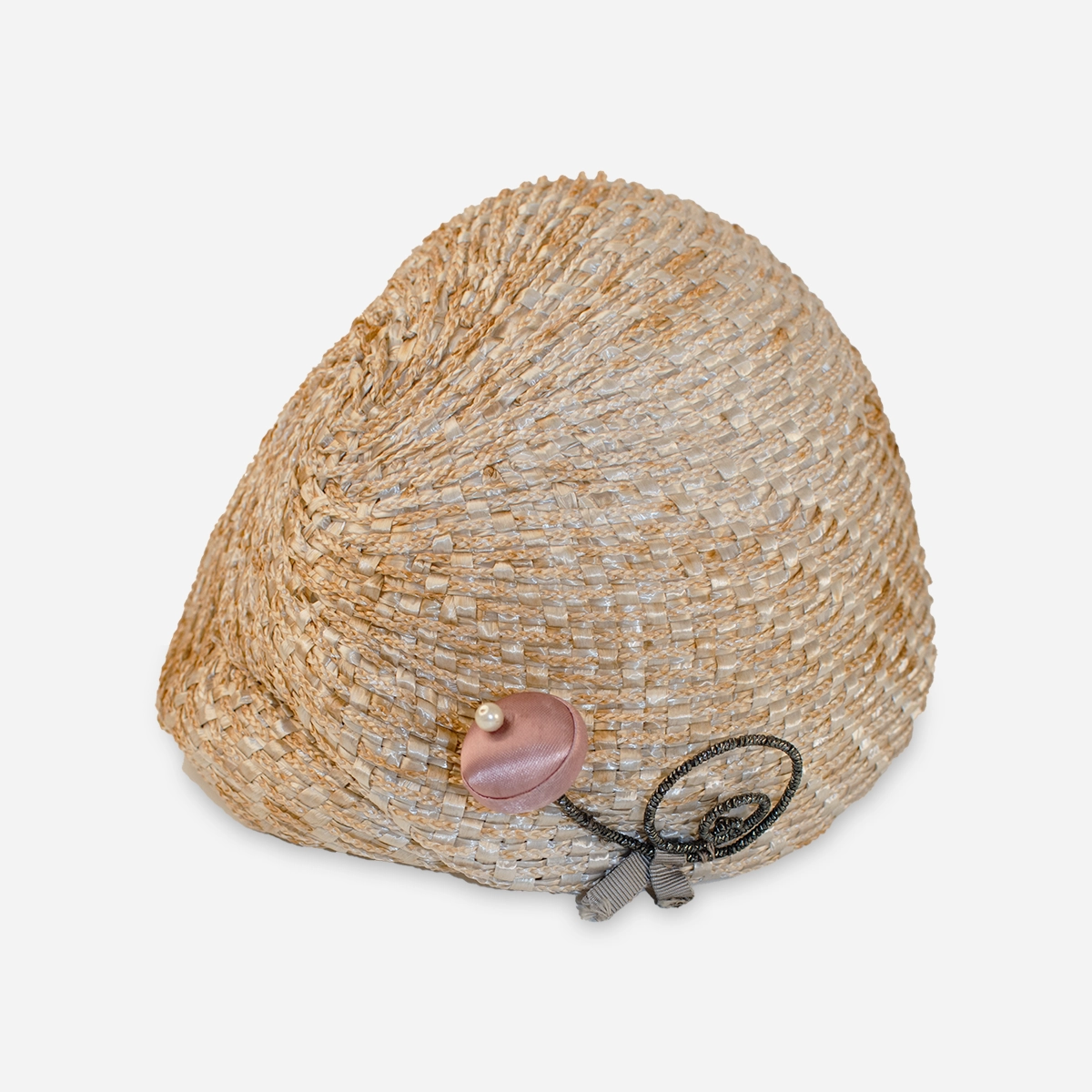vintage Straw close hat