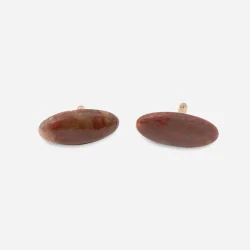 vintage agate cufflinks