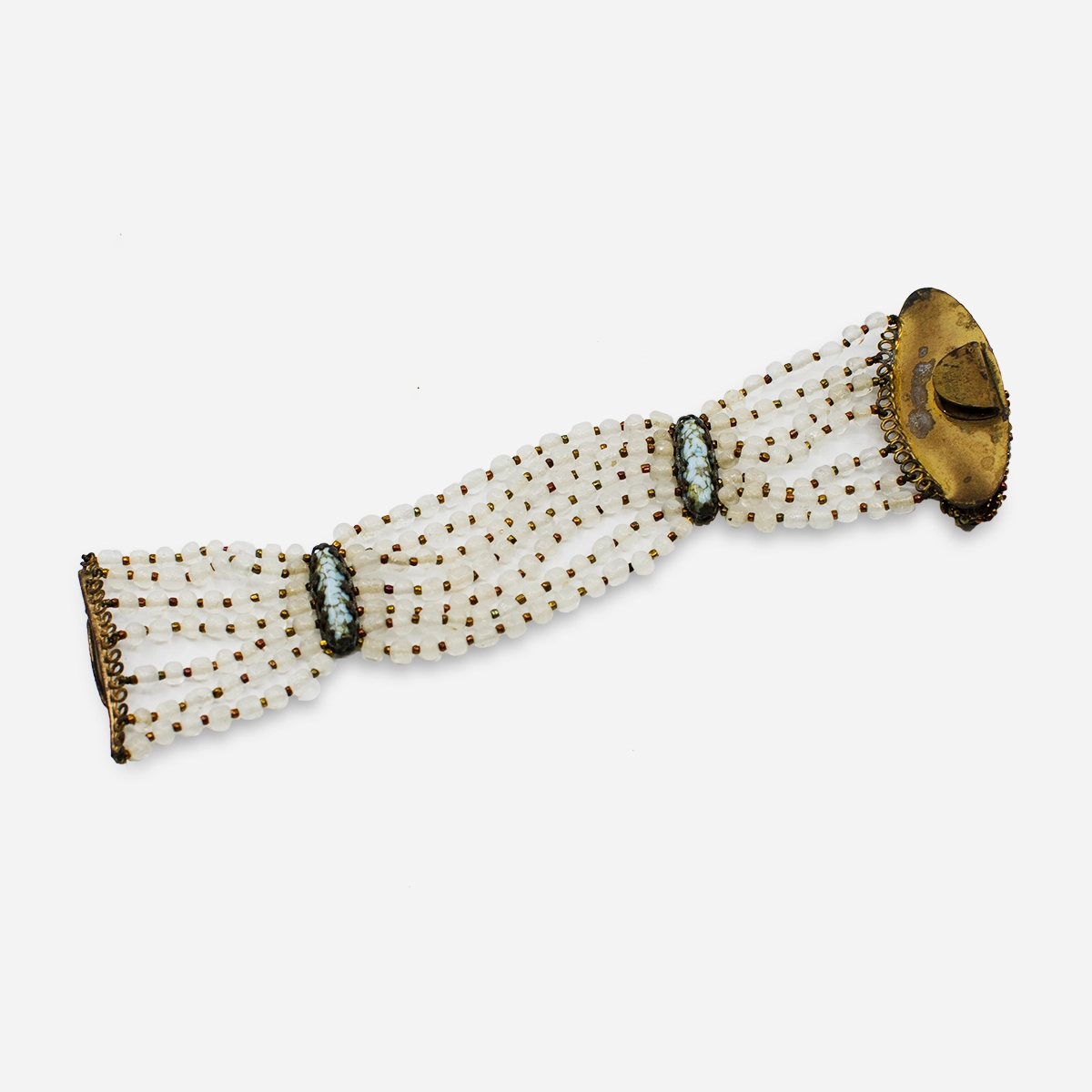 vintage ornella glass bracelet