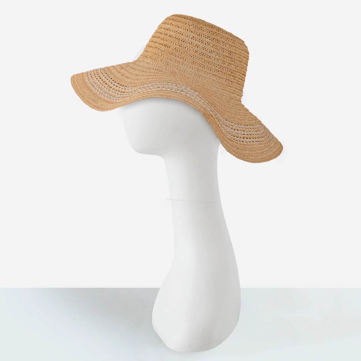 womens straw wide brim hat