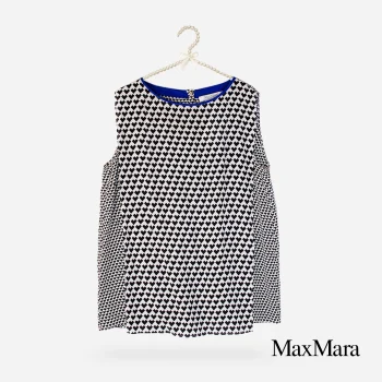 max mara silk top