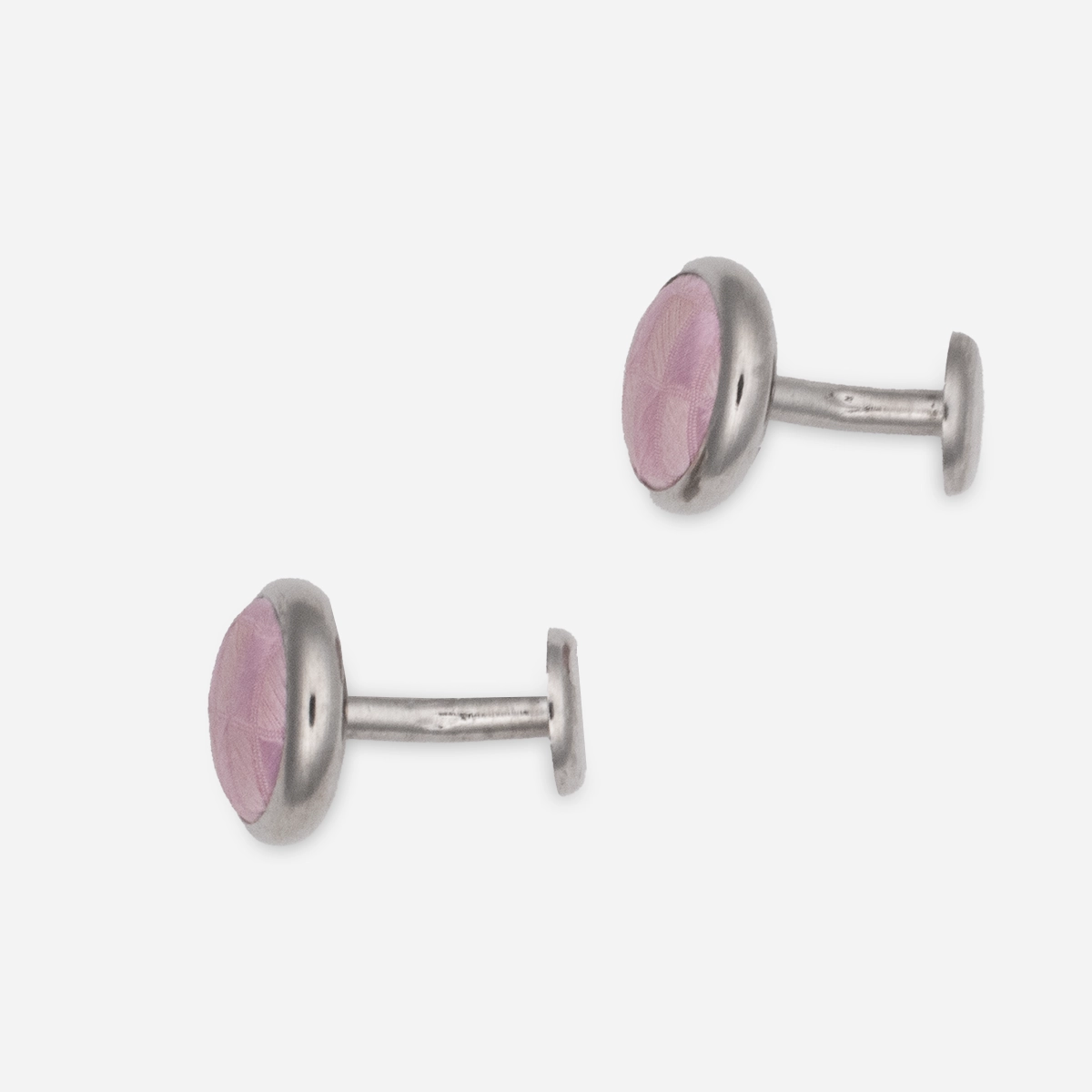 vintage fabric cufflinks