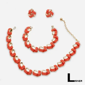 1950s Lisner Jewelry set