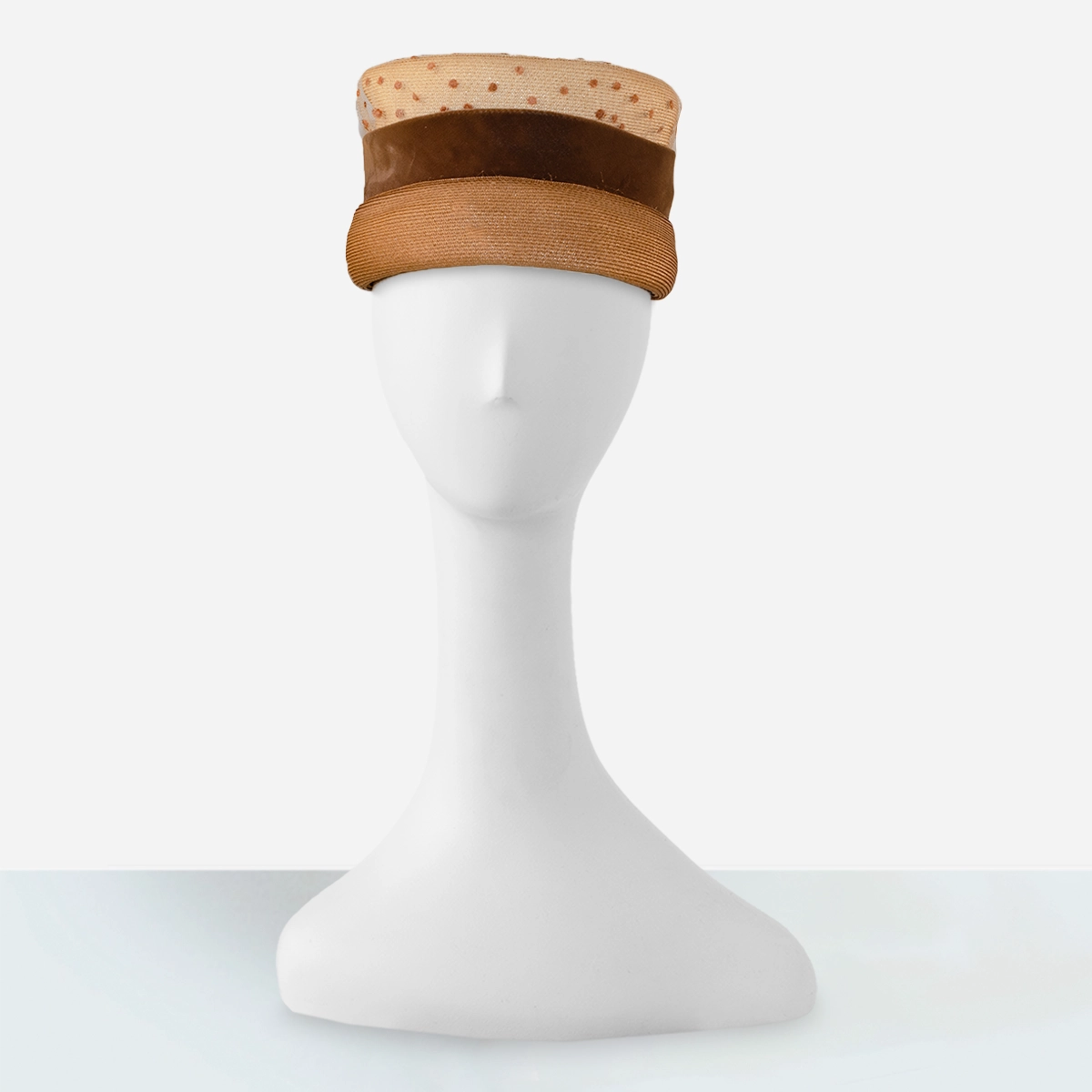 1950s Lit Brothers Brown Turban